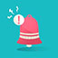 کالا موجود شد 16 illustration notification icon blue background 53876 8400