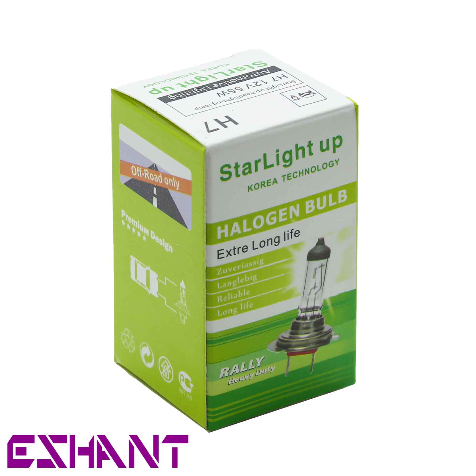 لامپ H7 استارلایت 55/60 وات
